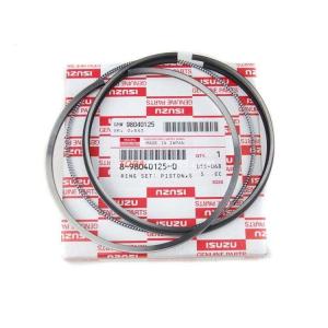 Original Standard Piston Ring 8980401250 for ISUZU Engine 4HK1 6HK1